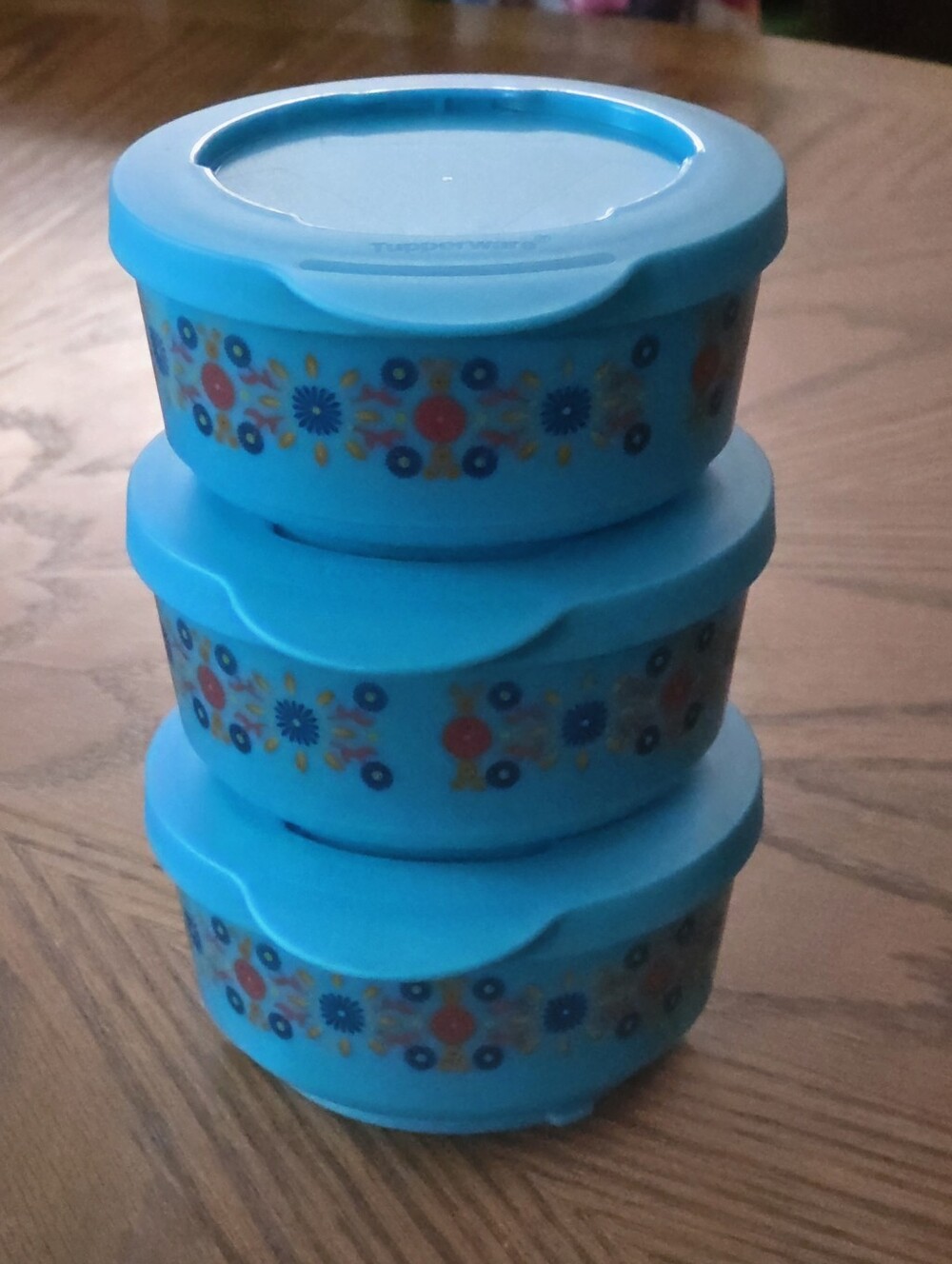 TUPPERWARE CELEBRATE DIP/SIDES BOWL SET/3